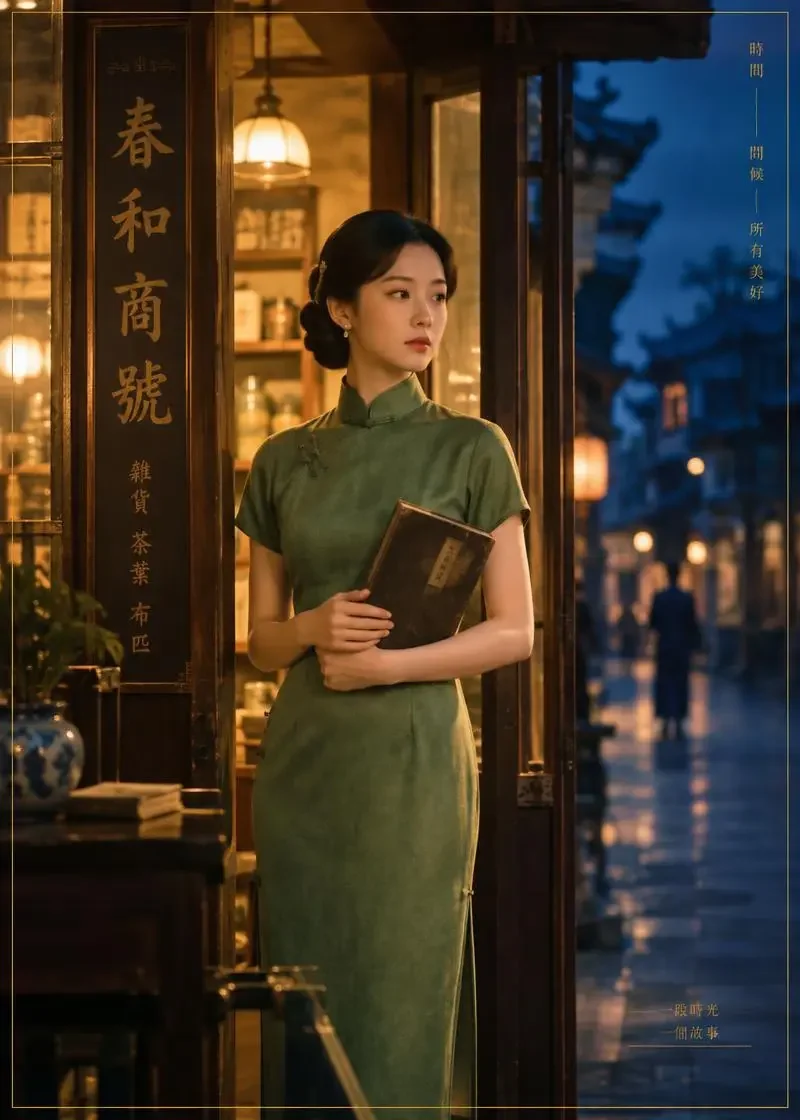 短剧《替嫁以后，我把夫家盘活了》逆袭题材封面海报