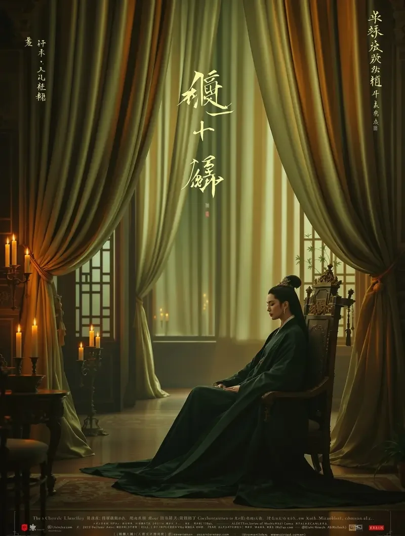短剧《贵妃重生：这一世我要做皇后》古装题材封面海报